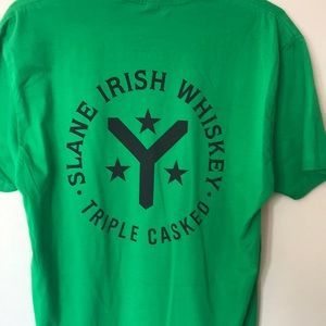SLANE Irish ☘️ Whiskey logo men’s T-shirt